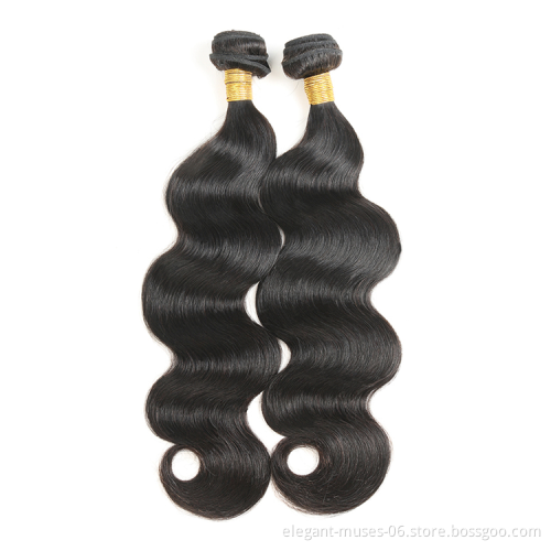 body wave high quality synthetic hair extensions for black women hair bundle weaves